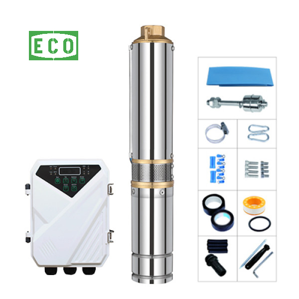 4inch solar submersible pump 1300W solar powered pump for irrigation dc solar pump manufacturer